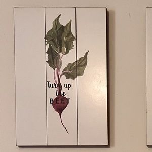 Heather Myers, Turn Up The Beet Wall Hanging